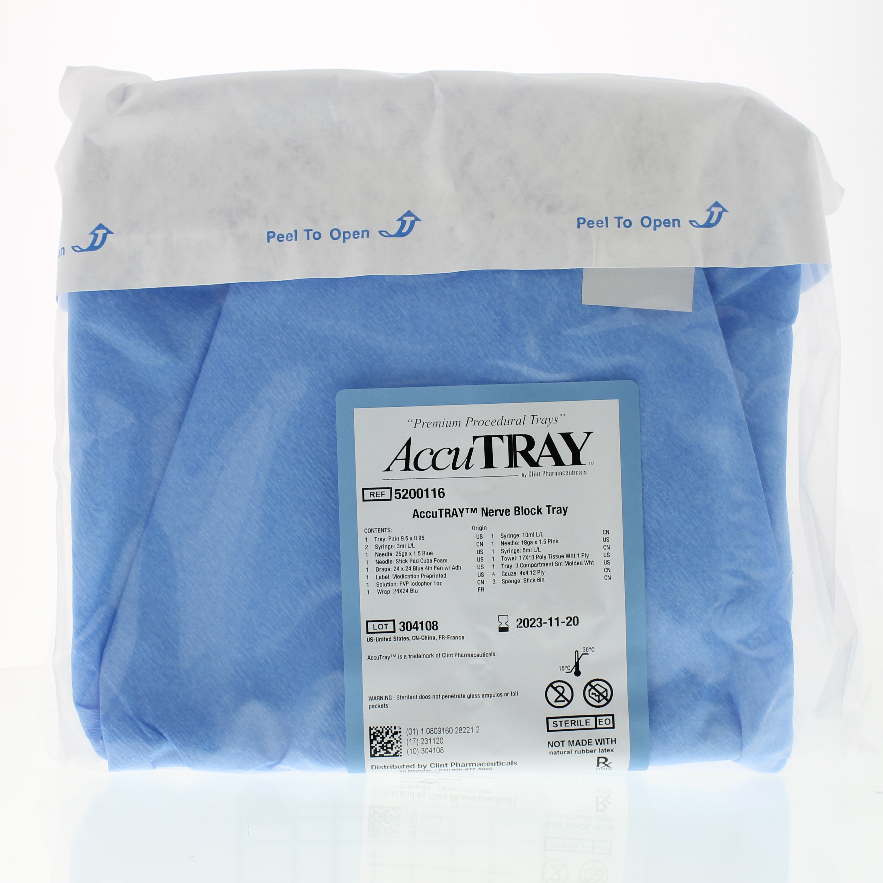AccuTray™ Universal Nerve Block Tray